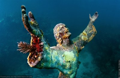 Статую Иисуса Христа установят под водой у берегов Палермо