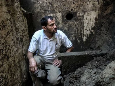 Городской провал открыл потерянную мемориальную часовню фараона Ментухотепа II 