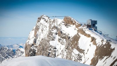 В Альпах 2 горные вершины свяжут при помощи подвесного моста
