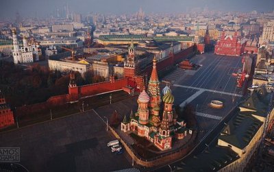 Фотографу при помощи беспилотника удалось снять Кремль сверху