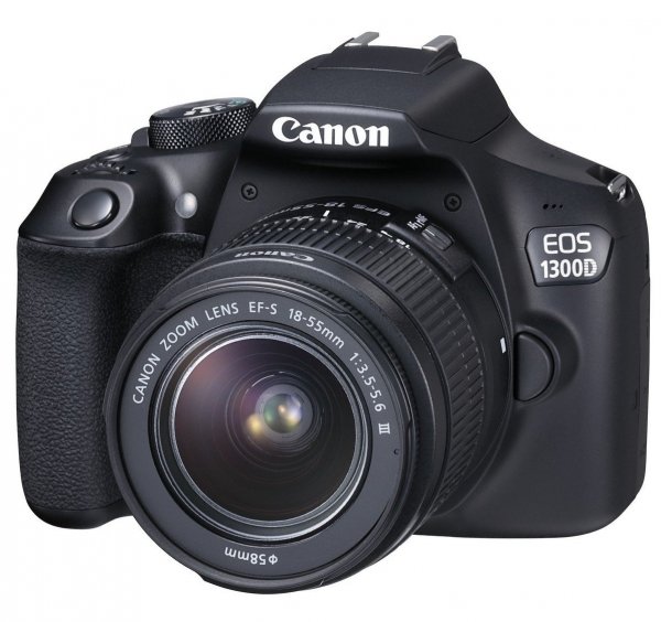Основные характеристики фотоаппарата Canon EOS 1300D Kit