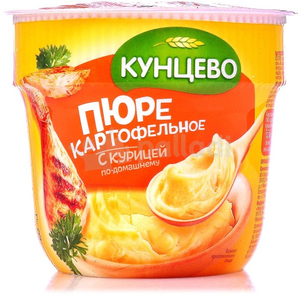 Картофельное пюре быстрого приготовления в продаже оптом от компании "КУНЦЕВО"